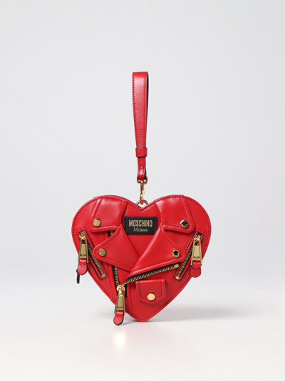 Moschino Couture Mini Bag  Woman In Red