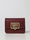 Chiara Ferragni Crossbody Bags  Woman Color Burgundy