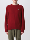 Lacoste Pullover  Herren Farbe Burgunderrot In Burgundy