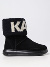 Karl Lagerfeld Flache Stiefeletten  Damen Farbe Schwarz In Black