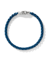 David Yurman Box Chain Bracelet In Blue