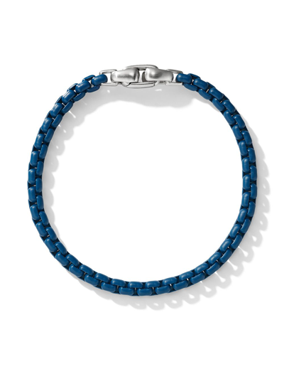 David Yurman Box Chain 手链 In Blue