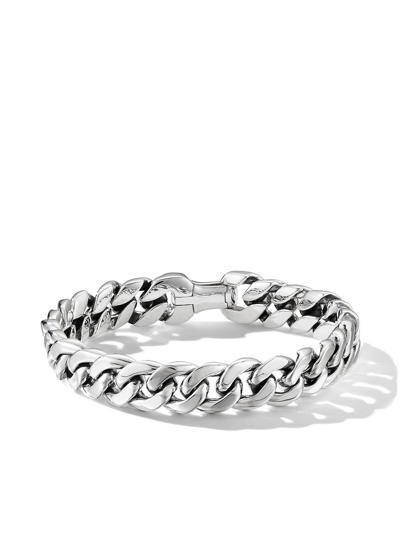 David Yurman Sterling Silver Curb Chain Bracelet