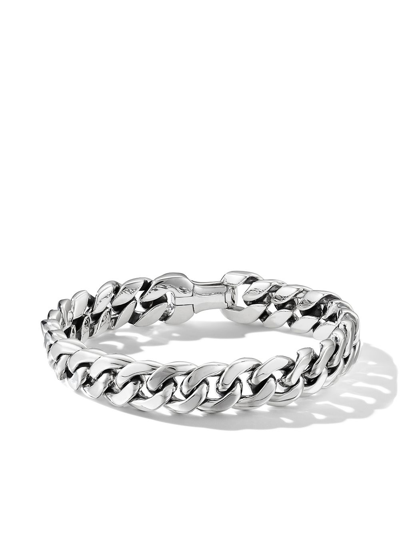 DAVID YURMAN STERLING SILVER CURB CHAIN BRACELET (11.5MM)