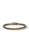 DAVID YURMAN 18KT YELLOW GOLD BOX CHAIN BRACELET