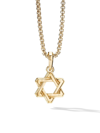 David Yurman Men's Deco Star Of David Pendant In 18k Yellow Gold, 24mm In Gold