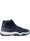Jordan Air  11 Velvet "midnight Navy" Sneakers In Blue