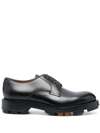 ZEGNA CHUNKY-SOLE DERBY SHOES