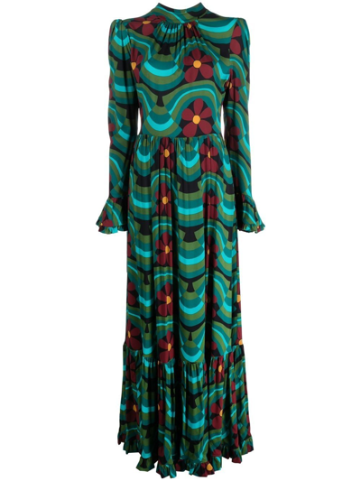 La Doublej Visconti Maxi Dress In Ashbury