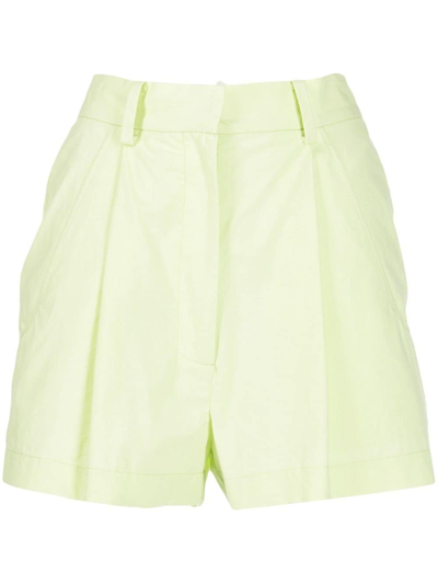 Bondi Born Naxos Tailored Shorts In Green