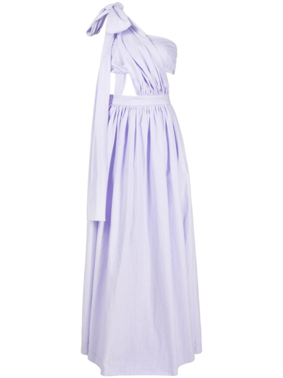Bondi Born St. Tropez Long Dress In Purple