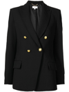 A.l.c Sedgwick Ii Tailored Double-breasted Jacket In Black