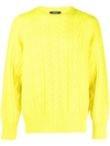 UNDERCOVER CABLE-KNIT JUMPER