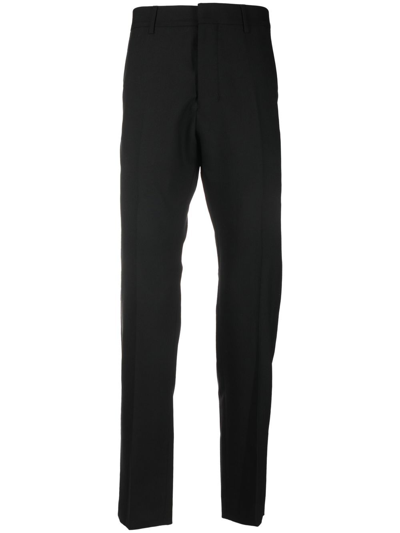 Ami Alexandre Mattiussi Mid-rise Trousers In Black