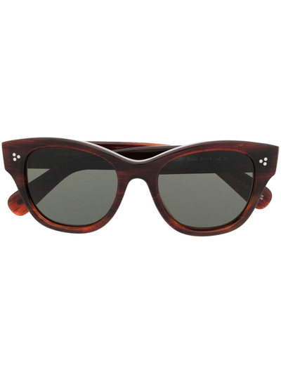 Oliver Peoples Eadie Cat-eye Sunglasses In Brown