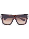 VALENTINO VLOGO SIGNATURE OVERSIZED-FRAME SUNGLASSES