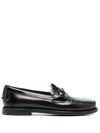 Sebago Horsebit-detail Leather Loafers In Brown