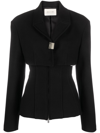 ALYX LAYERED-DESIGN ZIPPED JACKET