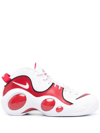 Nike Air Zoom Flight 95 Sneakers In White/true Red/black