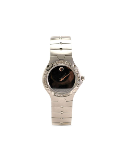 Pre-owned Movado  84 A1 39mm In Black