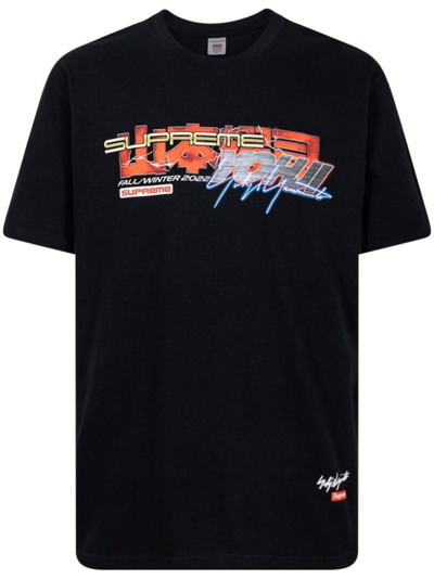 Supreme X Yohji Yamamoto Tekken T-shirt In Black