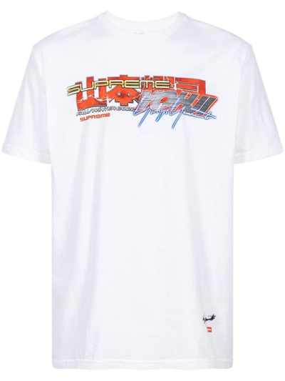 Supreme X Yohji Yamamoto Tekken T-shirt In White