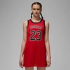 Nike Jordan Heritage Basketball Tank Dress In Gym Red