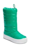 Jeffrey Campbell Snowed 2 Platform Winter Boot In Green