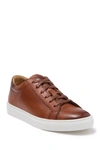 To Boot New York Devin Leather Sneaker In Cognac F.725