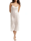 Papinelle Pure Silk Slip Nightgown In Ivory
