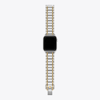 Tory Burch Miller Band For Apple Watch® In Silver/gold 1