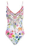 CAMILLA FLORAL PRINT ONE-PIECE SWIMSUIT
