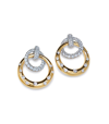 KWIAT Cobblestone Interlock Earrings