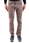 Jacob Cohen Denim Trousers With Belt Loops And Back Pockets In Turtledove