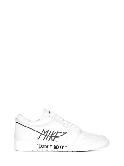 Mike Sneakers In White