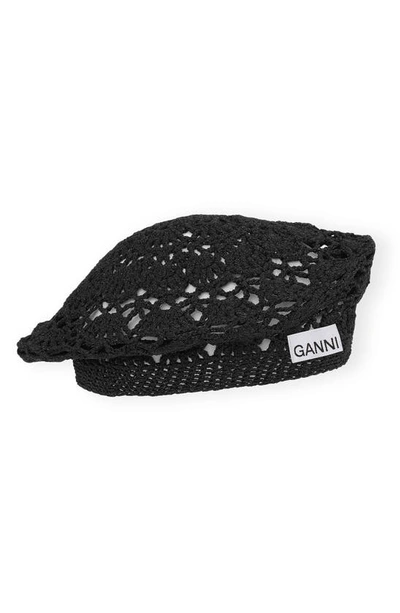 最大40%OFFクーポン GANNI CROCHET BERET FIERY RED tdh-latinoamerica.de