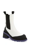 Off-white Women's Sponge Chelsea Boots In White Violet