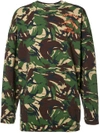OFF-WHITE camouflage logo sweatshirt,OMBA007S17410143991911919283