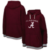 G-iii 4her By Carl Banks Crimson Alabama Crimson Tide Game Over Sherpa Pullover Hoodie In Crimson