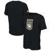 Nike Black Kentucky Wildcats Veterans Camo T-shirt In Black