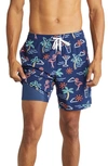 Chubbies Classic 7-inch Swim Trunks In The Neon Lights