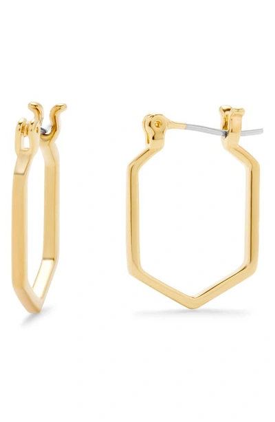 Brook & York Hadley Hoop Earrings In Gold-plated