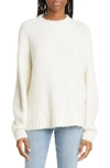 Pistola Carlen Mock Neck Oversize Sweater In Beige