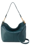 Hobo Pier Leather Tote In Dark Teal