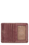 Hobo Euro Slide Credit Card Case Holder In Sugar Plum