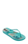 Ipanema Ana Reef Flip Flop In Blue/ Blue-orange