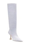 Stuart Weitzman Xcurve 85 Slouch Boot Knee-high In Cloud