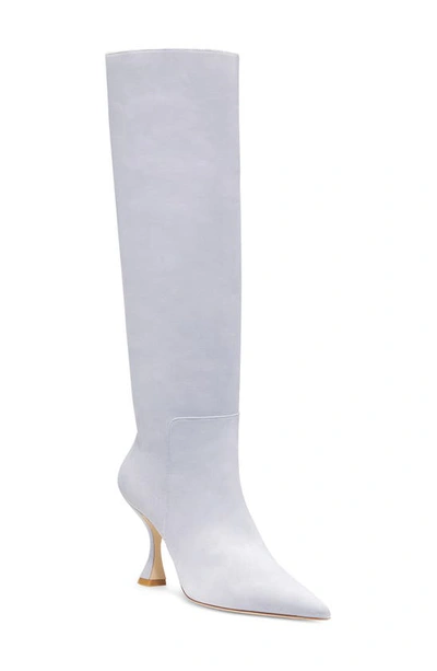 Stuart Weitzman Xcurve 85 Slouch Boot Knee-high In Cloud