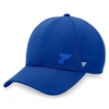 FANATICS FANATICS BRANDED ROYAL ST. LOUIS BLUES AUTHENTIC PRO ROAD STRUCTURED ADJUSTABLE HAT