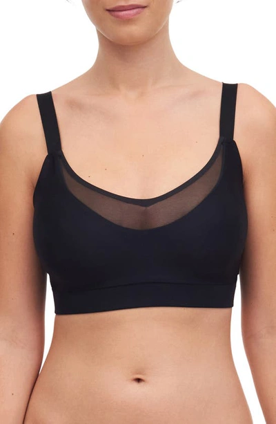 Chantelle Lingerie Everyday Comfort Low Impact Spacer Sports Bra In Black-11